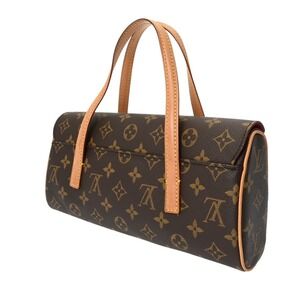 Louis Vuitton Brown Handbag Monogram Canvas Sonatine